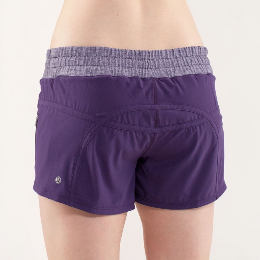 Lululemon Run: Tracker Short Ii In Concord Grape … - image 2
